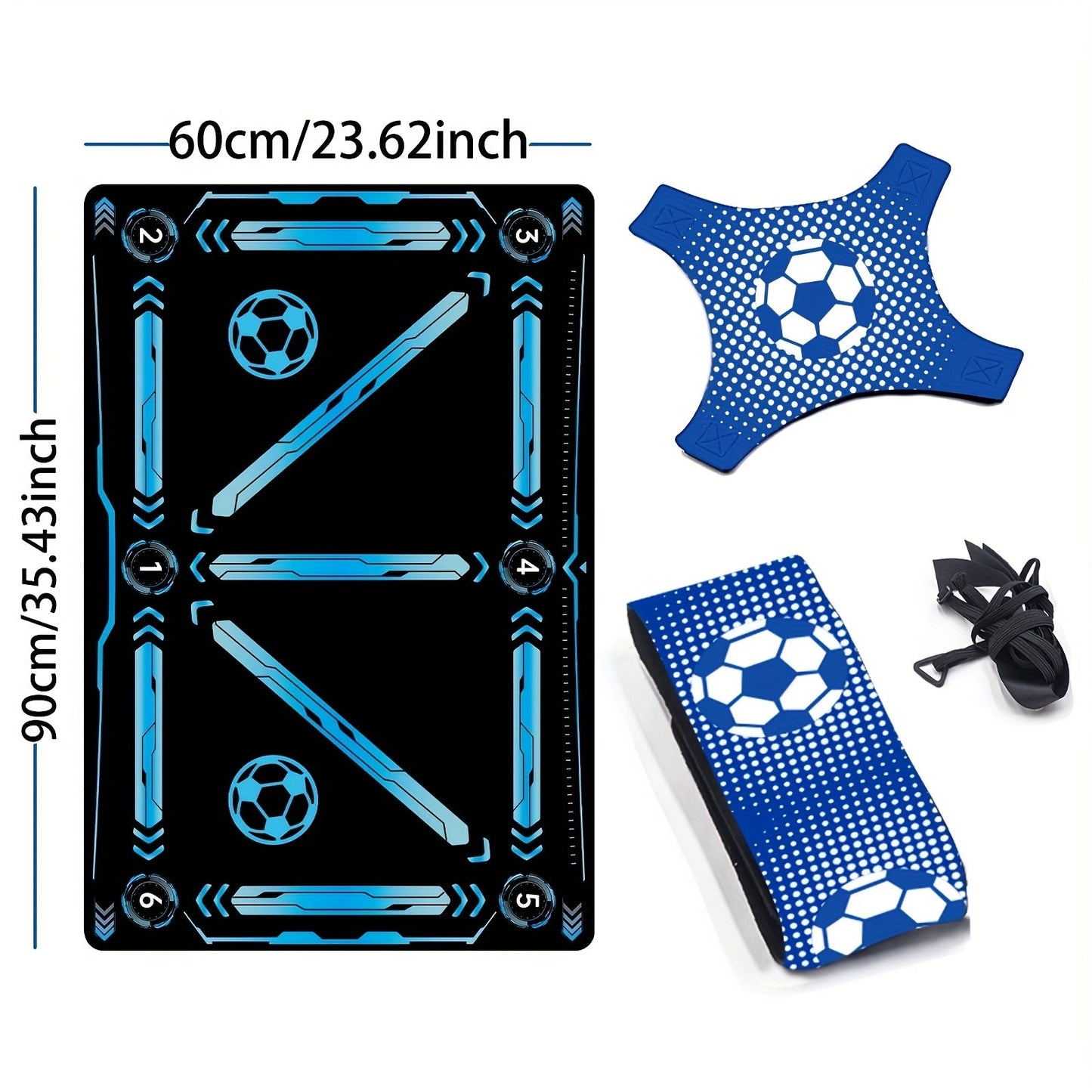 NNETM Soccer Training Mat Footwork Agility-4