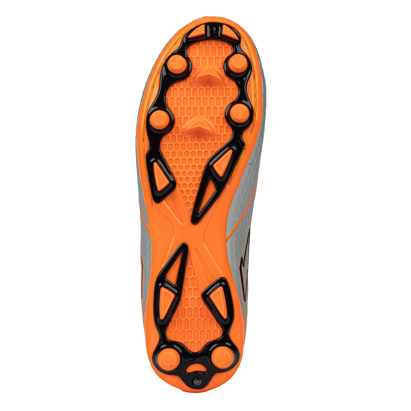 Equaliser Junior Football Boots - Silver/Orange-3