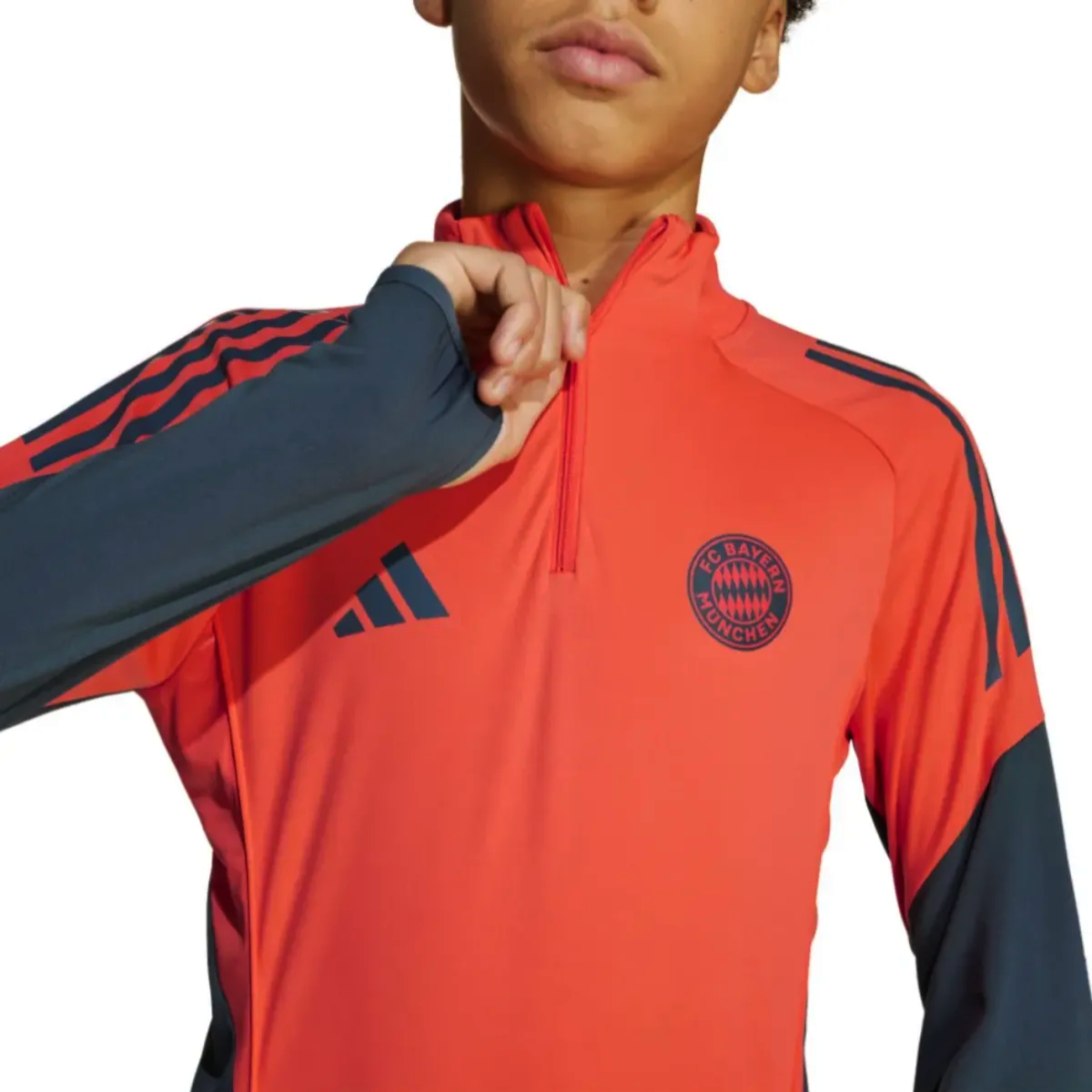 Kids - Bayern Munich Training Technical Soccer Tracksuit 2025/26 - Adidas-4