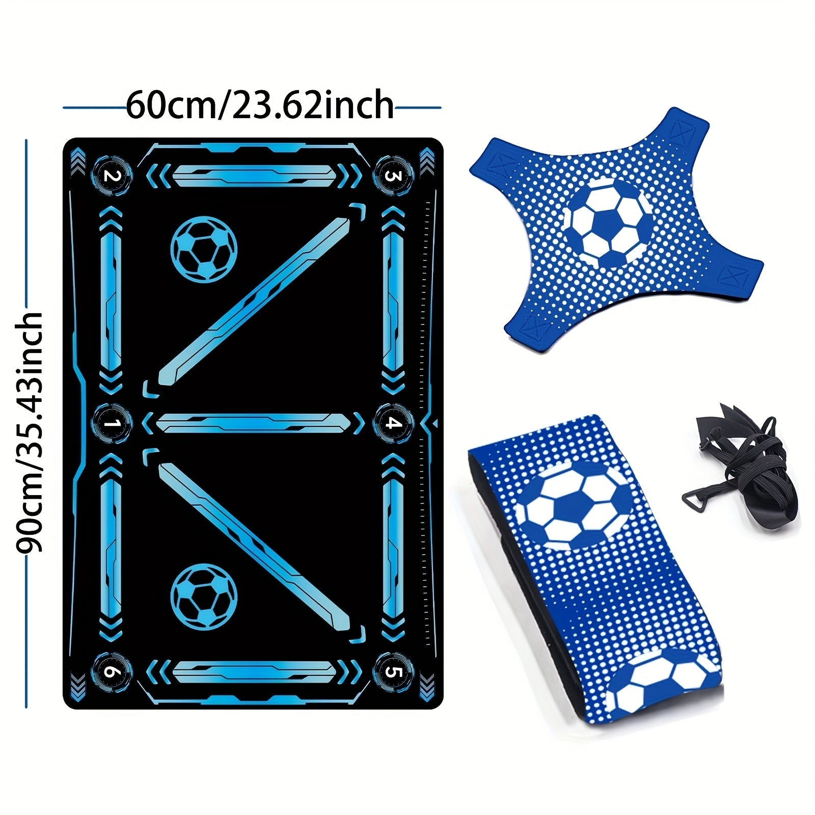 NNETM Soccer Training Mat Footwork Agility-4