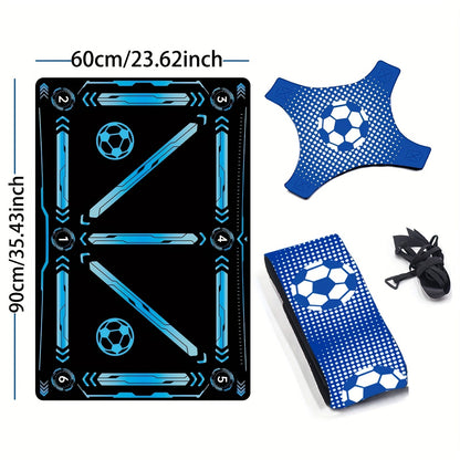 NNETM Soccer Training Mat Footwork Agility-4