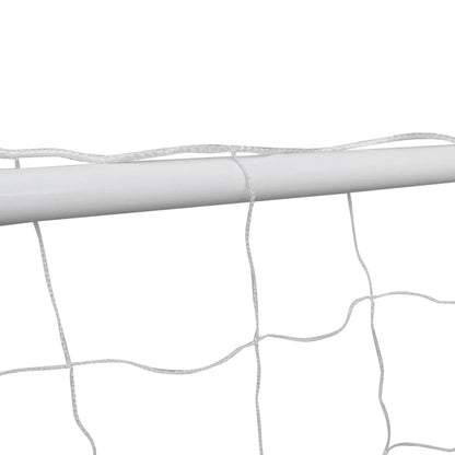 NNEVL Soccer Goal Post Net Set Steel 240 x 90 x 150 cm High-quality-2