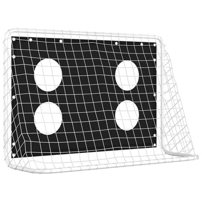 NNEVL Soccer Goal Training Net Steel 184x61x122 cm-4