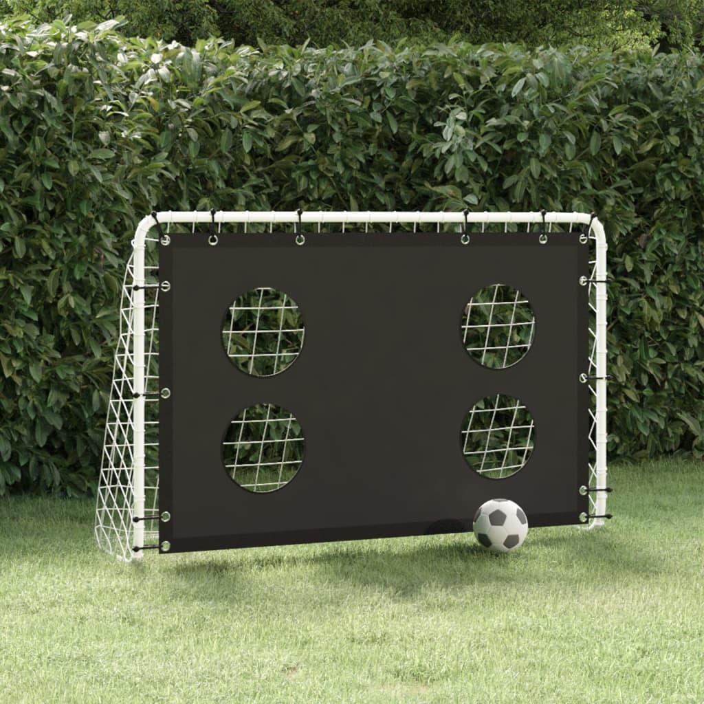NNEVL Soccer Goal Training Net Steel 184x61x122 cm-0