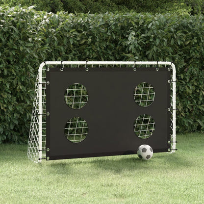 NNEVL Soccer Goal Training Net Steel 184x61x122 cm-0