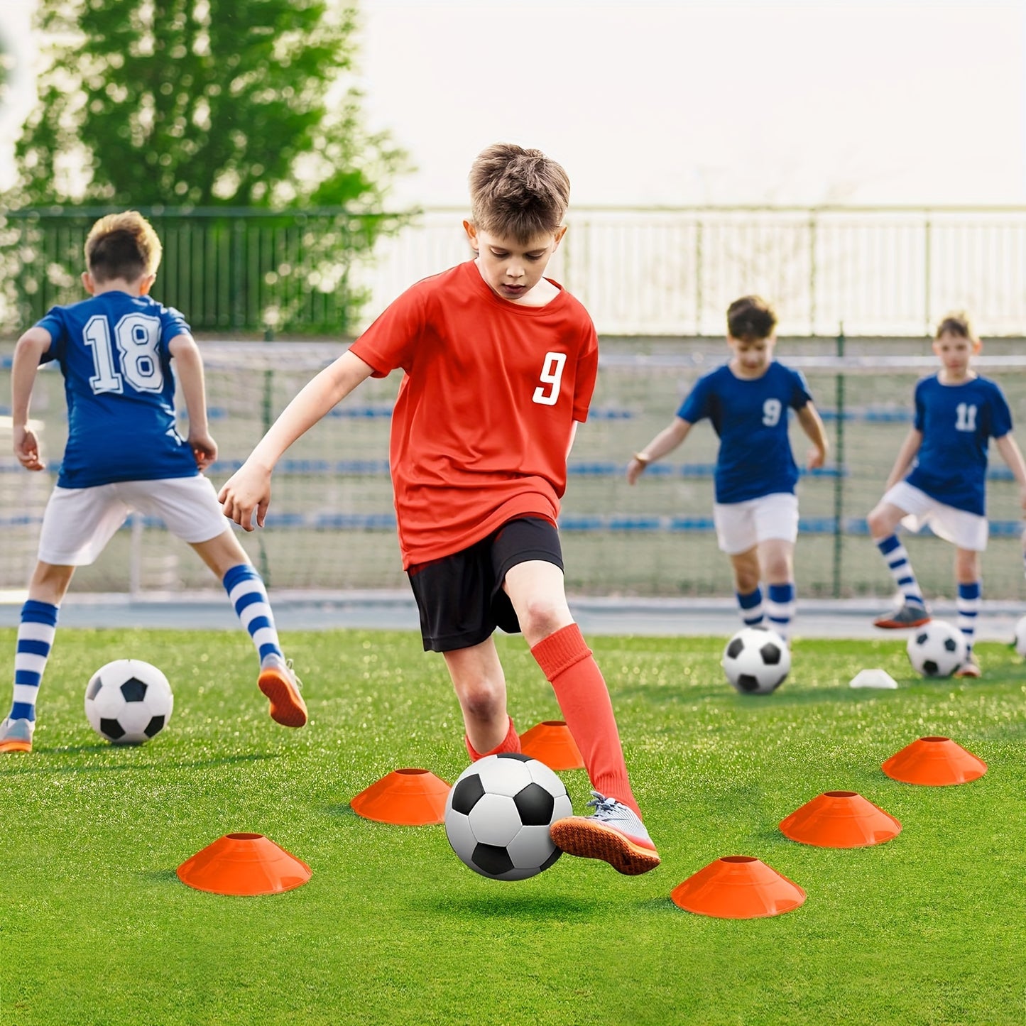 Portable Football Goal Set