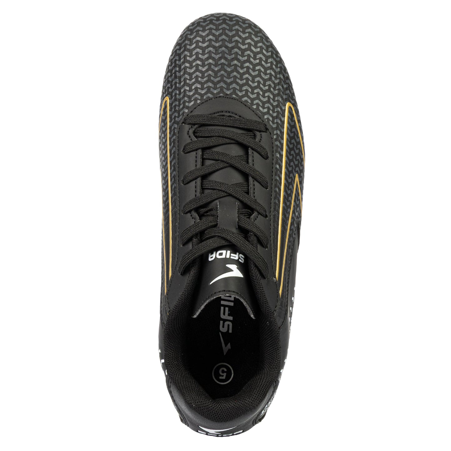 Catalyst Senior Football Boots - Black/Gold-2