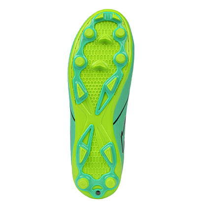 Equaliser Junior Football Boots - Aqua/Lime-3
