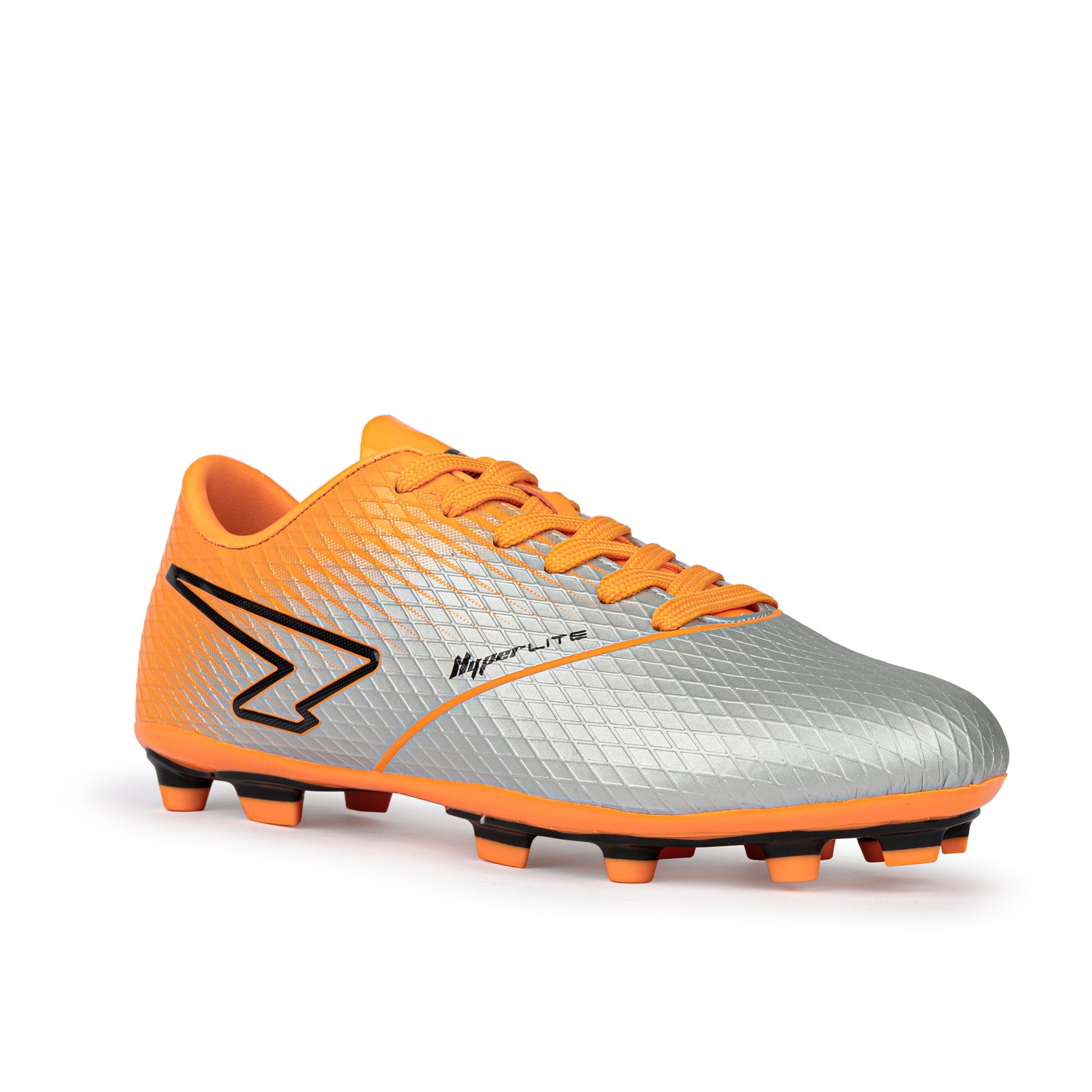 Equaliser Junior Football Boots - Silver/Orange-1