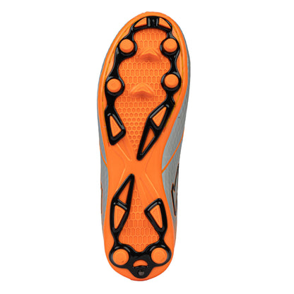 Equaliser Junior Football Boots - Silver/Orange-3