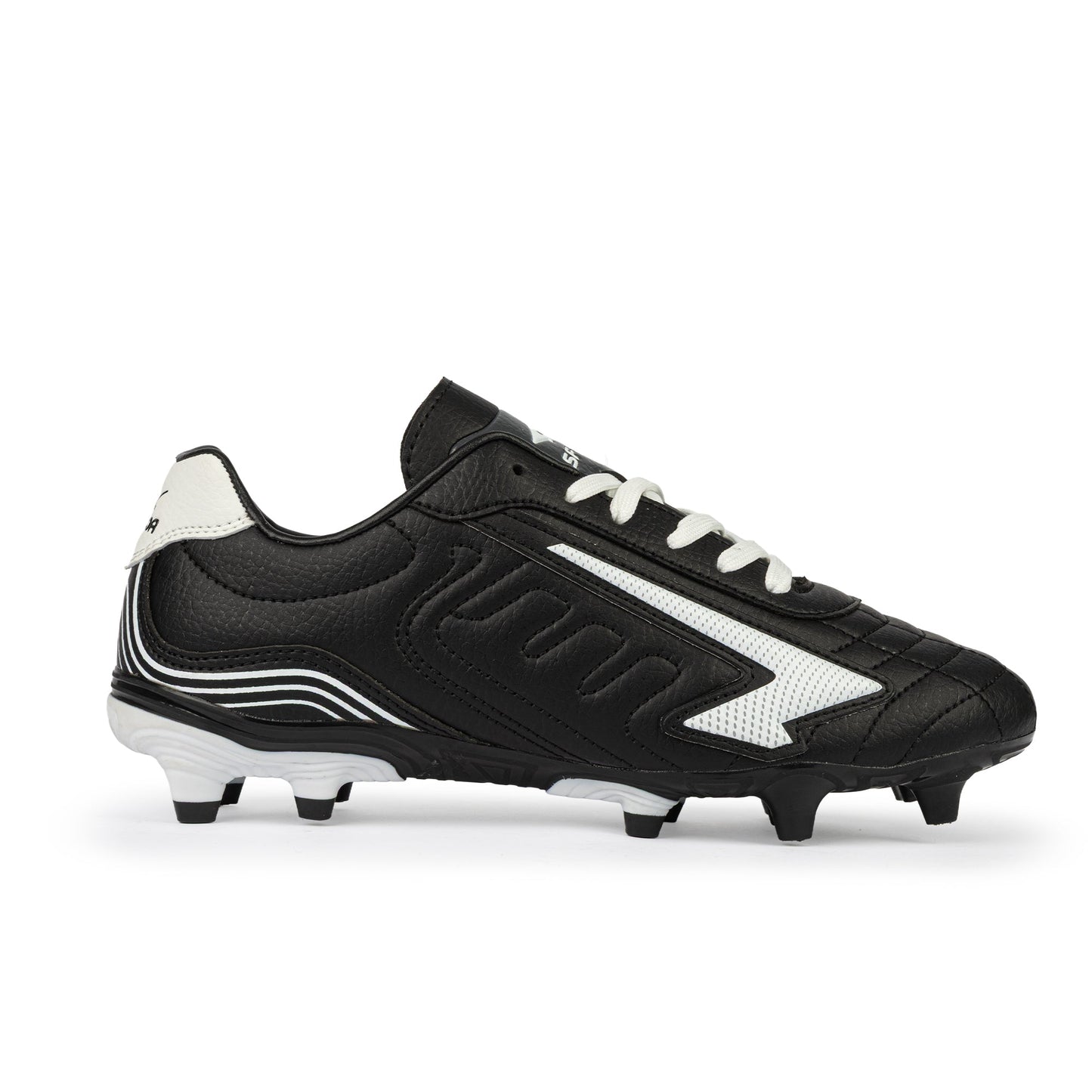 Legend Team Senior Football Boots - Black/White-0