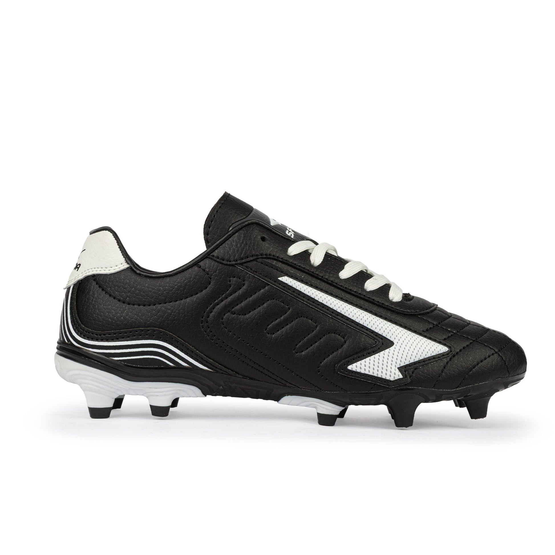 Legend Team Senior Football Boots - Black/White-0