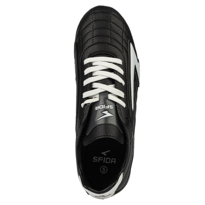 Legend Team Senior Football Boots - Black/White-2