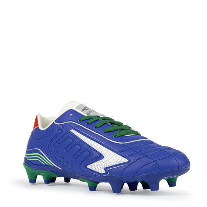 Legend Team Junior Football Boots - Royal/Red/Green