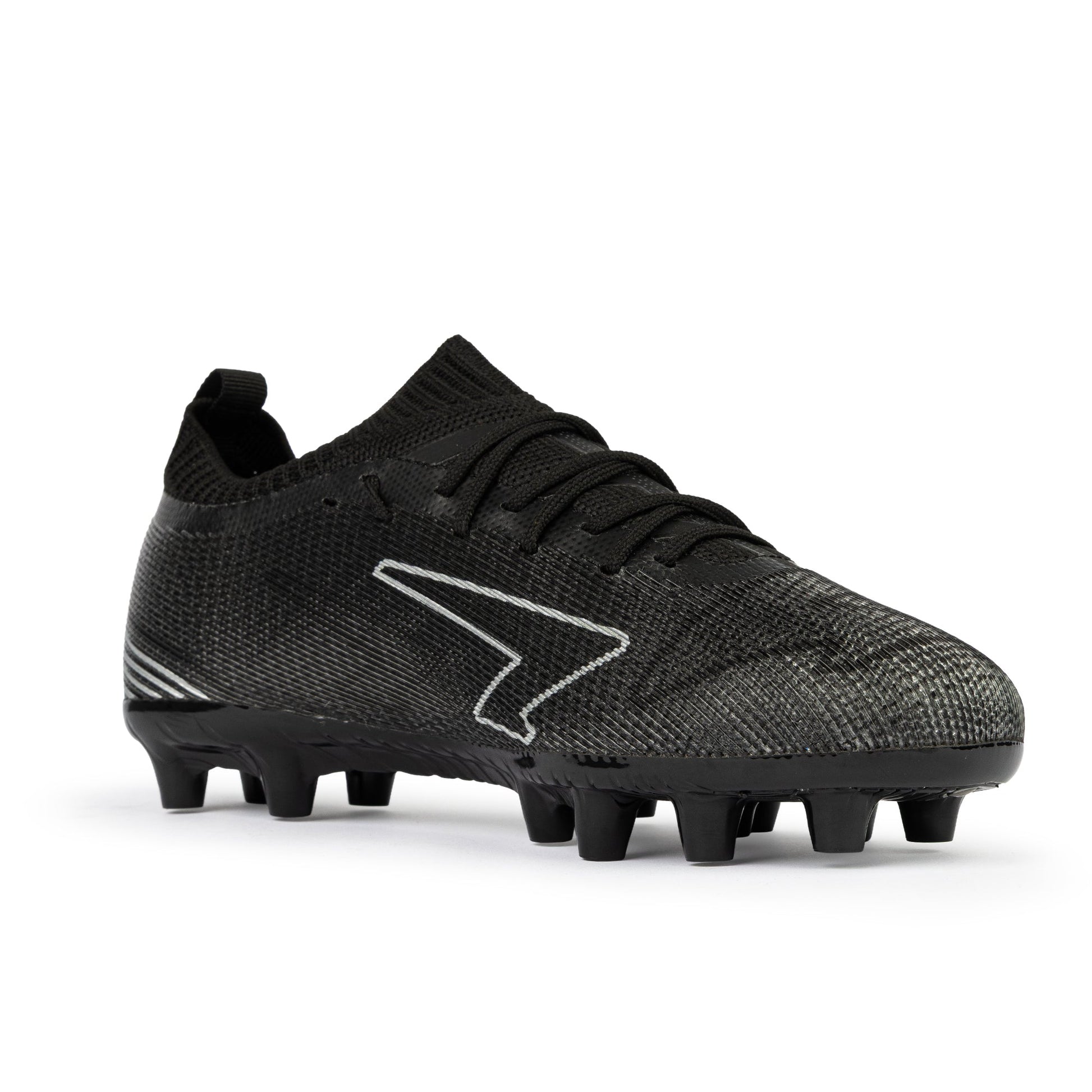 Pulse Junior Sock Football Boots - Black-3