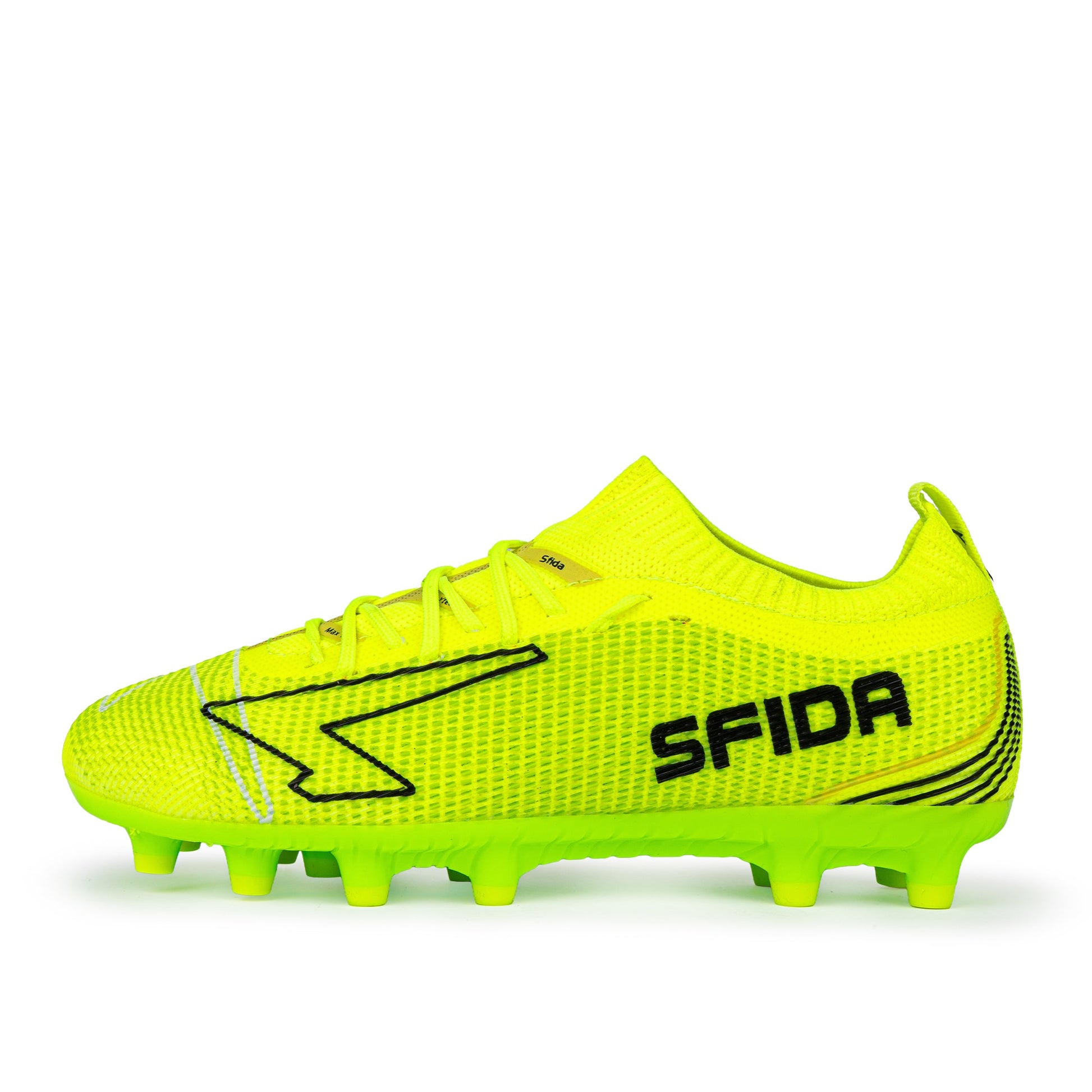 Pulse Junior Sock Football Boots - Citrus-2