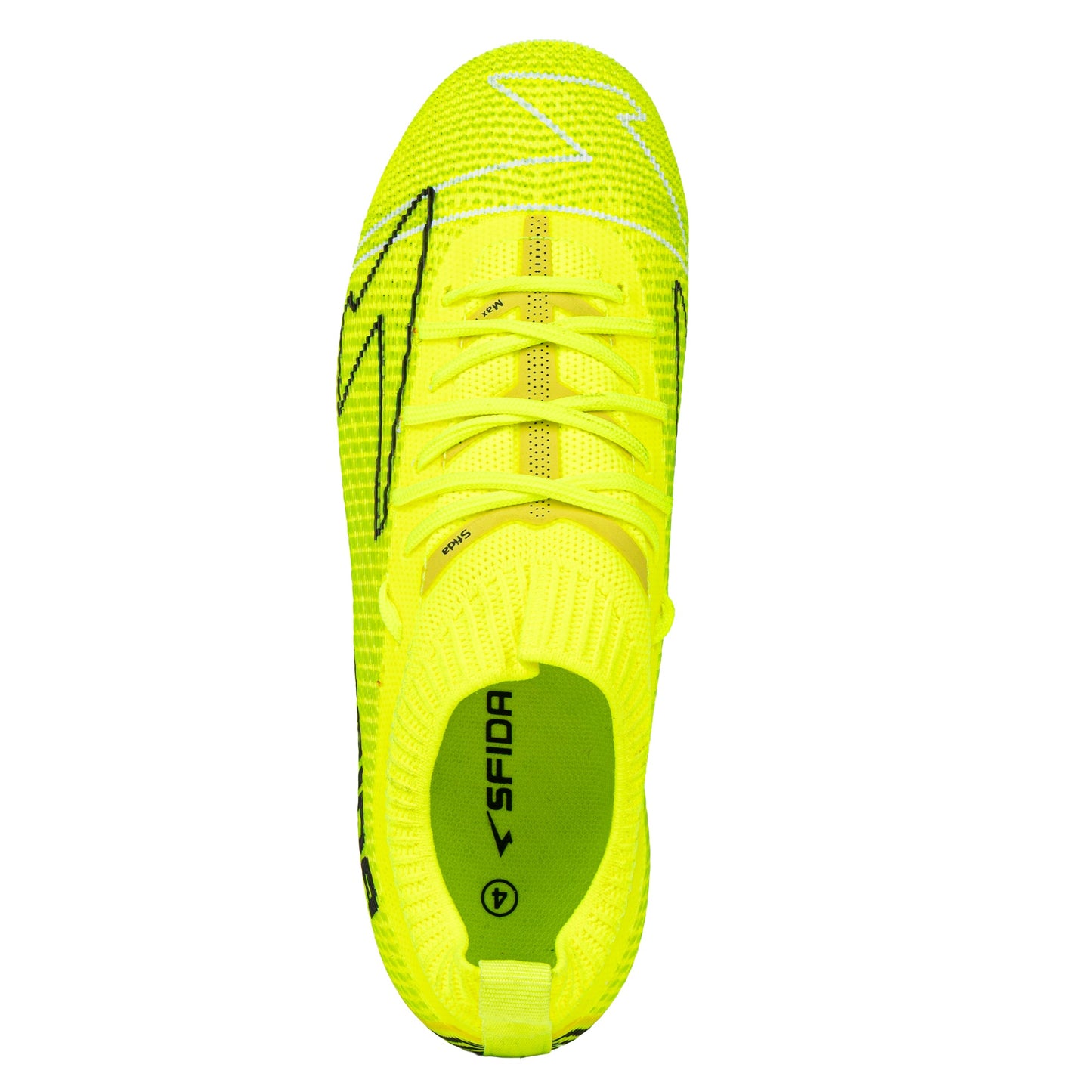Pulse Junior Sock Football Boots - Citrus-4