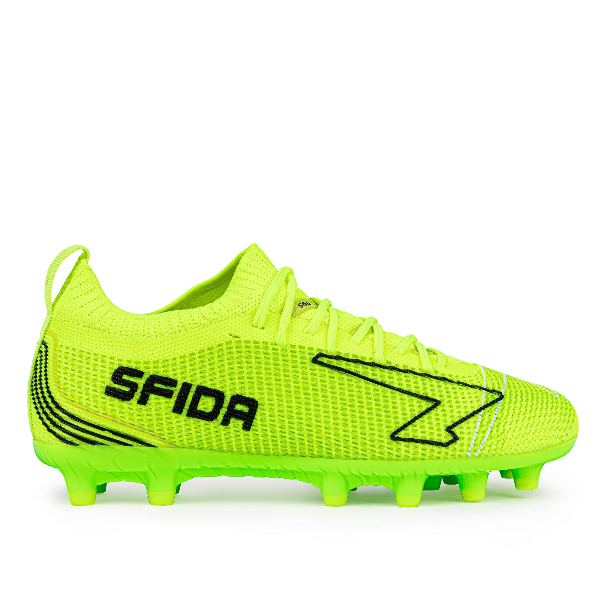 Pulse Junior Sock Football Boots - Citrus-0