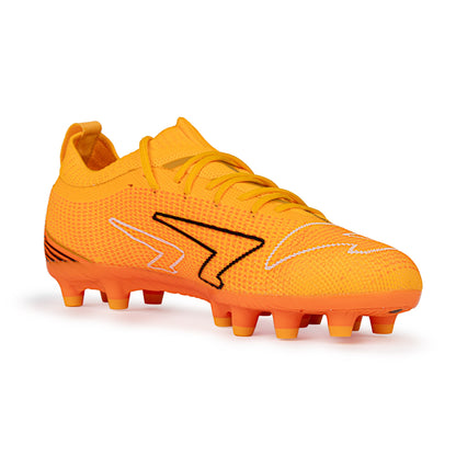 Pulse Senior Sock Football Boots - Orange-3