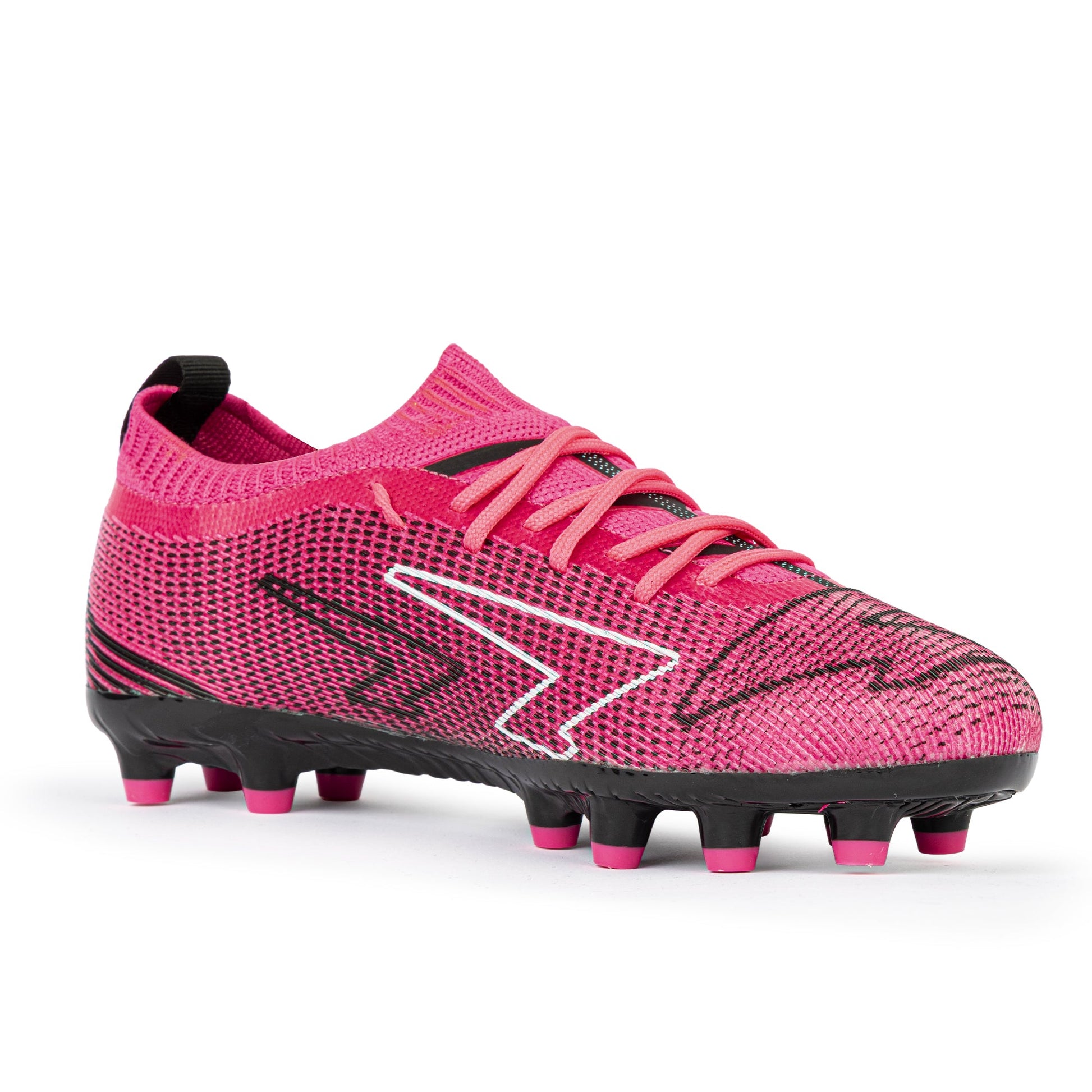 Pulse Junior Sock Football Boots - Pink-4