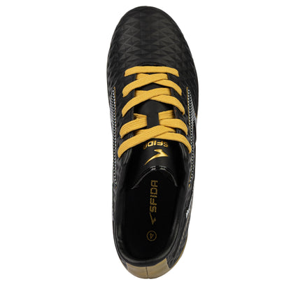 Rizz Senior Football Boots - Black/Gold-2