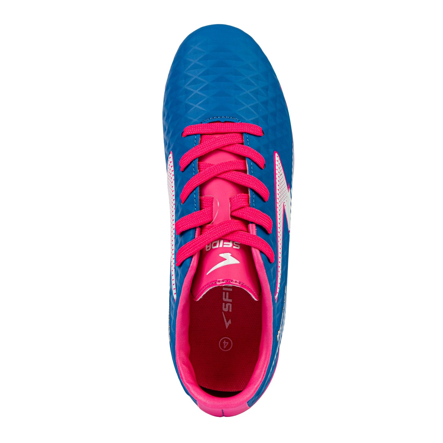Rizz Junior Football Boots - Royal/Pink-2