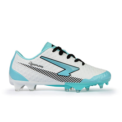 Rizz Junior Football Boots - White/Light Blue-0