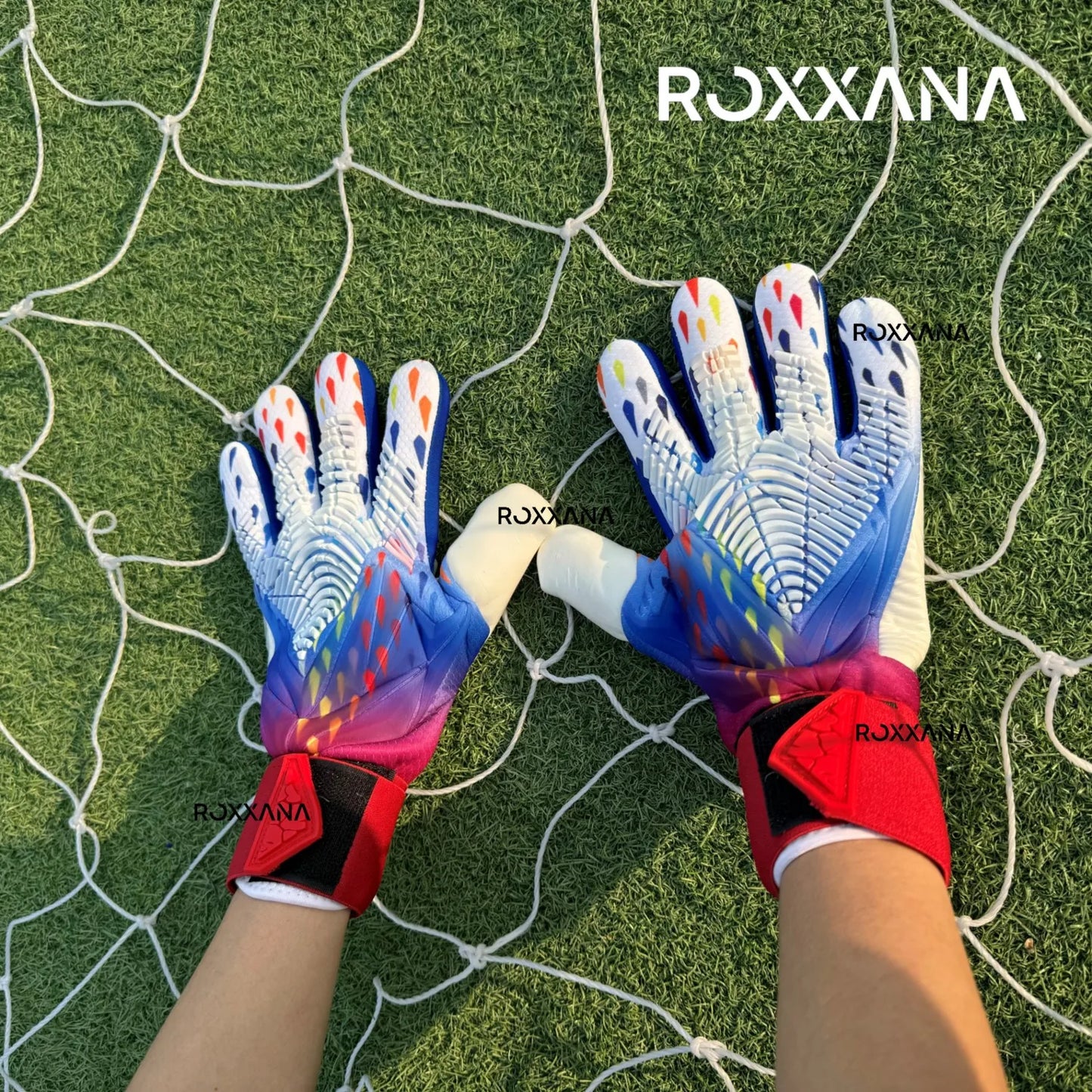 Adult And Children'S Football Goalkeeper Gloves, Competition And Training Protective Gloves, Thickened Latex Gloves
