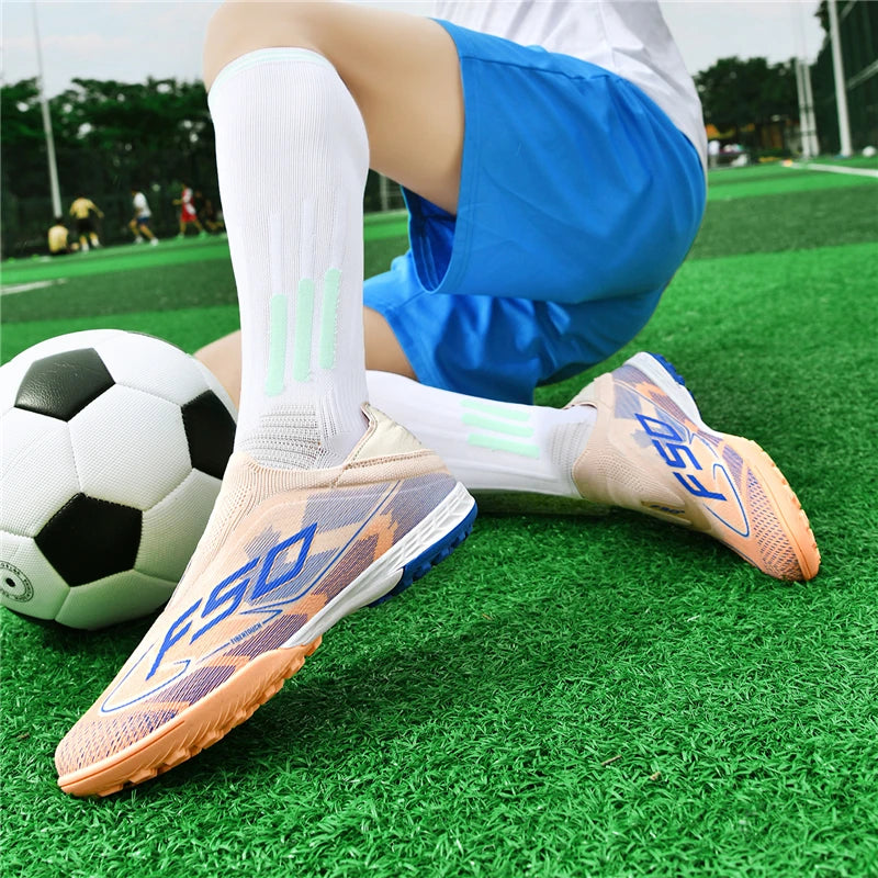 Fortress Blue Adult Field Football Boots