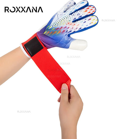 Adult And Children'S Football Goalkeeper Gloves, Competition And Training Protective Gloves, Thickened Latex Gloves