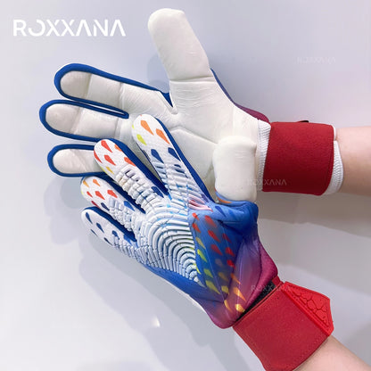Adult And Children'S Football Goalkeeper Gloves, Competition And Training Protective Gloves, Thickened Latex Gloves