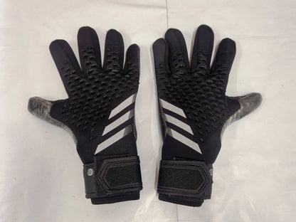 New 23 Thickened Latex Goalkeeper Gloves without Finger Protection for Adults And Teenagers Anti-Slip And Wear-Resistant Foot...