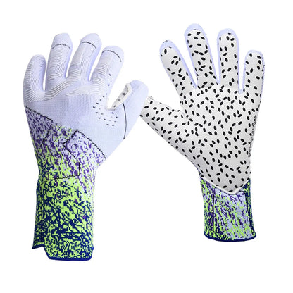 Adults Goalkeeper Gloves Football Gloves Professional Nonslip Polyester Anticollision Finger Protection Soccer Goalie Gloves