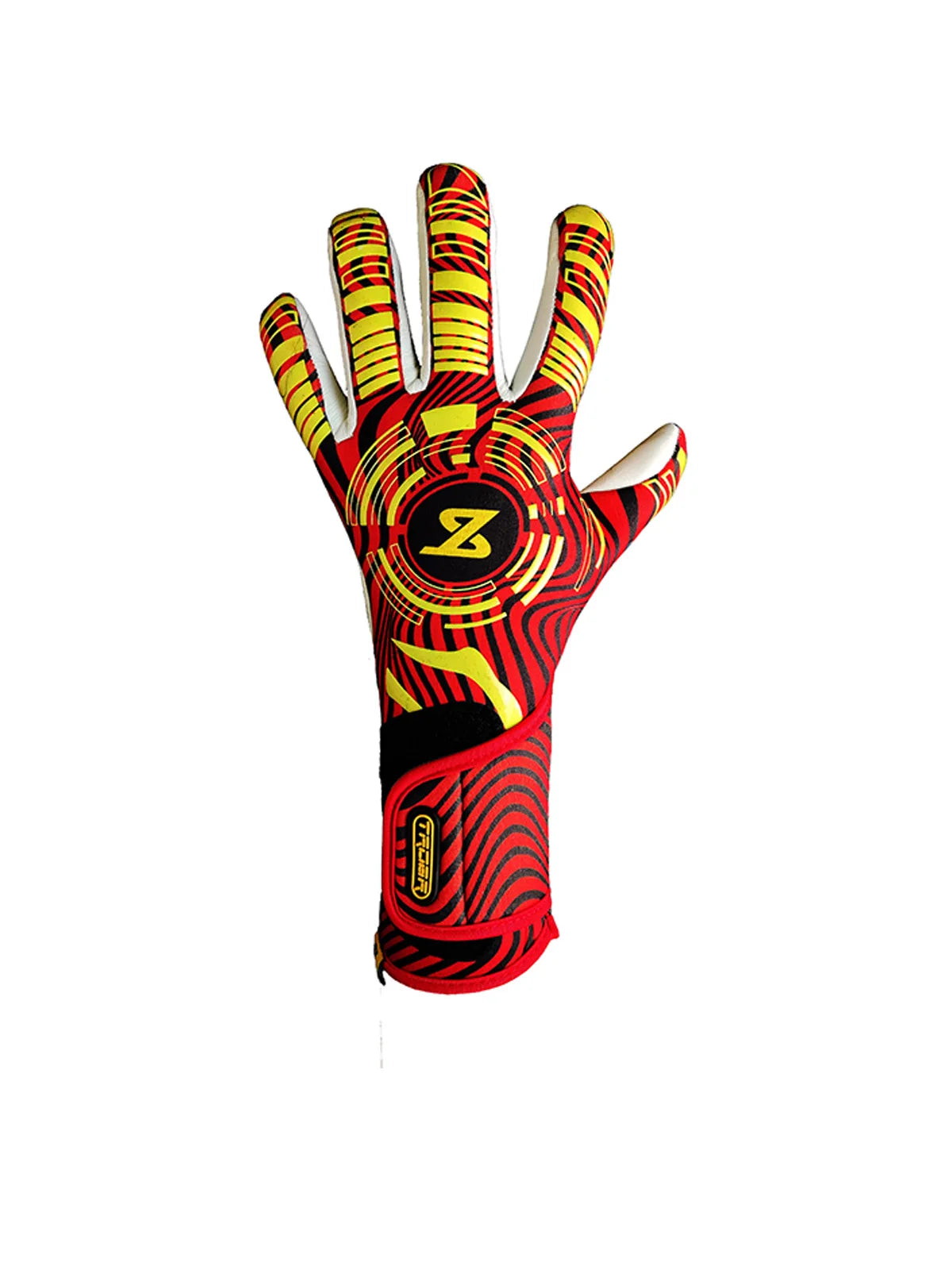 Tobert 2025 New Natural Latex Goalkeeper Gloves Semi-Closed Finger Training Competition Inner Stitching Adult And Children