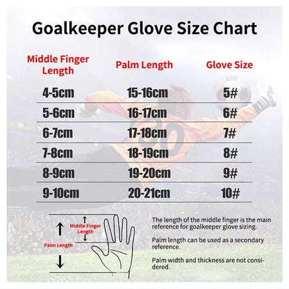 Goalkeeper Gloves Latex Palm Fish Scale Series Breathable Flexible Anti-Slip Abrasion Resistant Finger Protection Adults & Kids