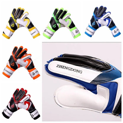 Wear-resistant Football Gloves Anti-slip Thick Latex Goalkeeper Training Gloves Excellent Colorful Goalkeeper Gloves /Adult