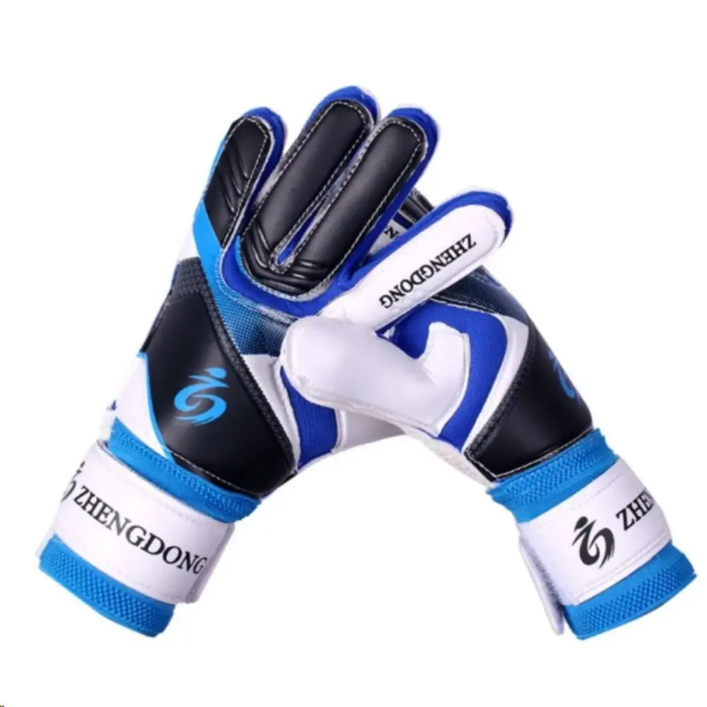 Wear-resistant Football Gloves Anti-slip Thick Latex Goalkeeper Training Gloves Excellent Colorful Goalkeeper Gloves /Adult