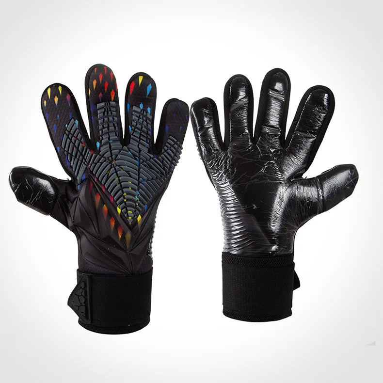 Adult And Children'S Football Goalkeeper Gloves, Competition And Training Protective Gloves, Thickened Latex Gloves
