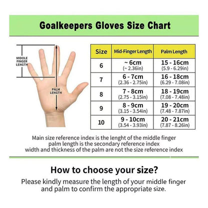 Adult And Children'S Football Goalkeeper Gloves, Competition And Training Protective Gloves, Thickened Latex Gloves