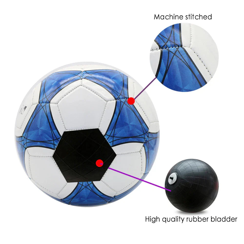 NNEOBA Youth Size 5 Machine Stitched Soccer Ball for Training and Matches-2