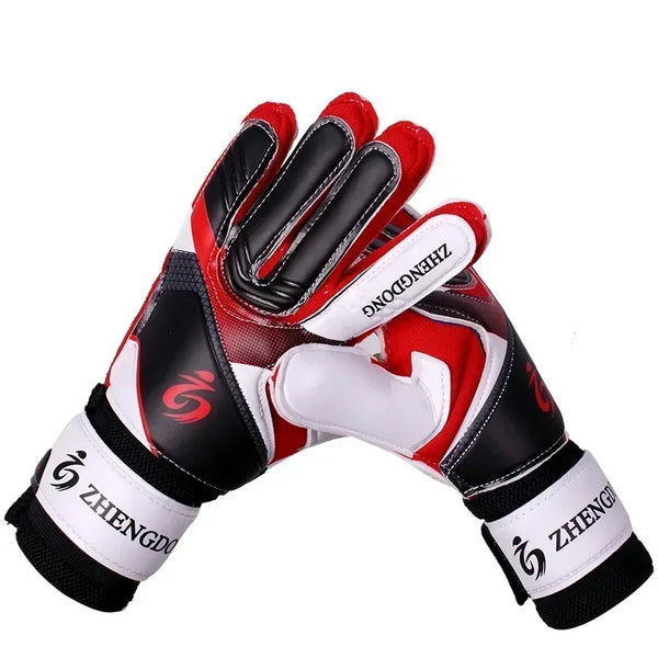 Professional football goalkeeper gloves for adults and children finger protection thickened latex football gloves football goal