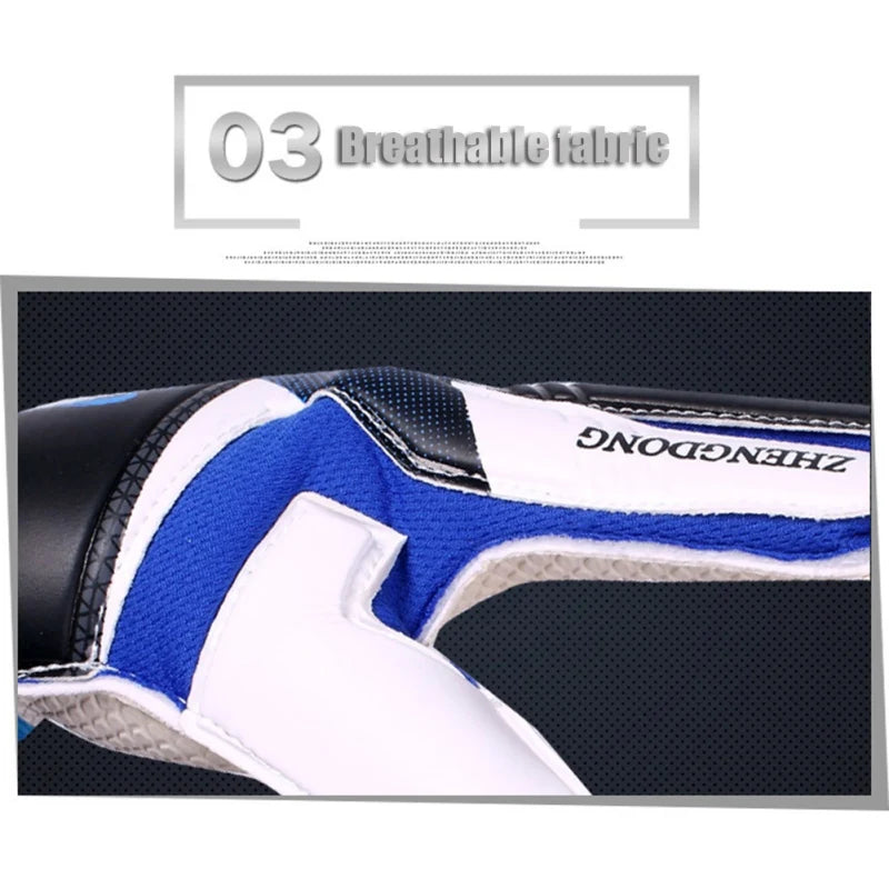 Adults Kids Professional Soccer Goalkeeper Gloves Finger Protection Goal Thickened Latex Football Gloves for futbol futebol Goal