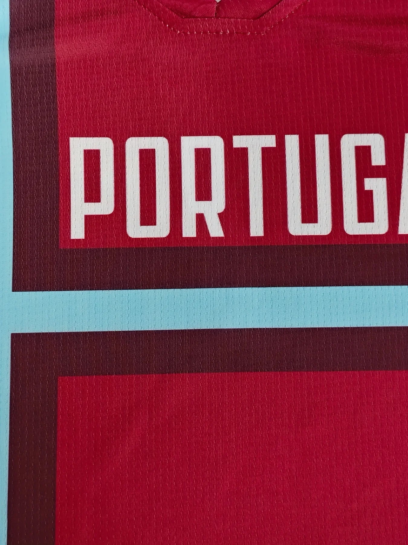 Kids  Portugal Football Jersey