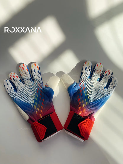 Adult And Children'S Football Goalkeeper Gloves, Competition And Training Protective Gloves, Thickened Latex Gloves
