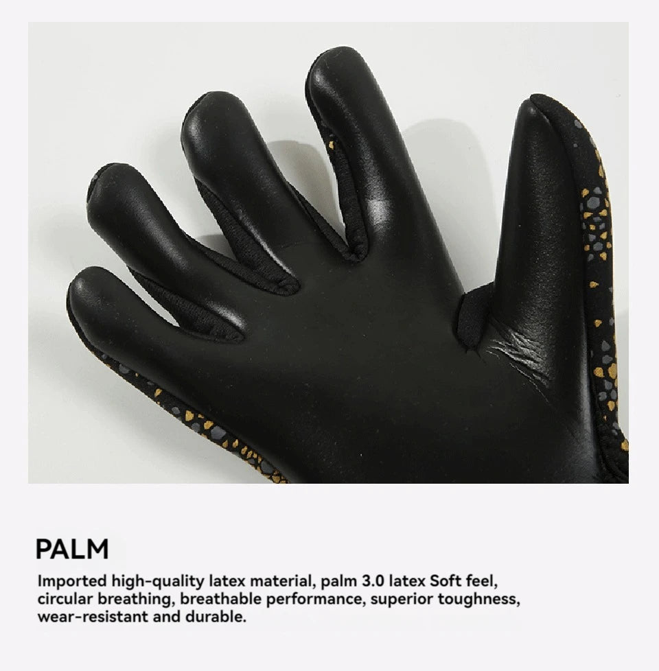 Loogdeel Professional Football Sports Goalkeeper Gloves Adult Children Goalkeeper Gloves Finger Protection Anti-slip Training