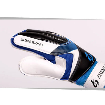 Wear-resistant Football Gloves Anti-slip Thick Latex Goalkeeper Training Gloves Excellent Colorful Goalkeeper Gloves /Adult