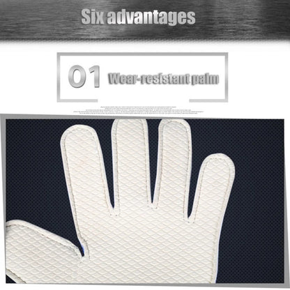 Adults Kids Professional Soccer Goalkeeper Gloves Finger Protection Goal Thickened Latex Football Gloves for futbol futebol Goal