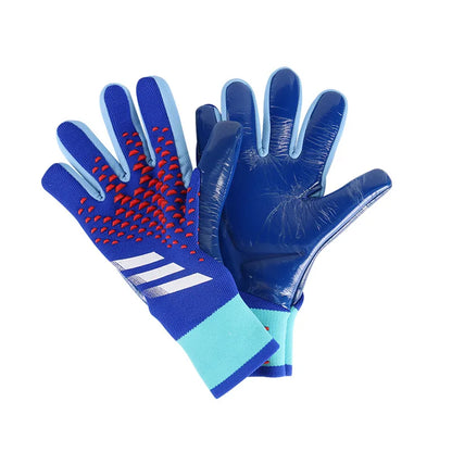 Goalkeeper Gloves Latex Palm Fish Scale Series Breathable Flexible Anti-Slip Abrasion Resistant Finger Protection Adults & Kids