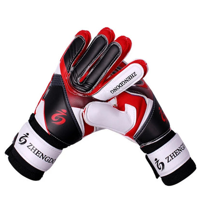 Adults Kids Professional Soccer Goalkeeper Gloves Finger Protection Goal Thickened Latex Football Gloves for futbol futebol Goal