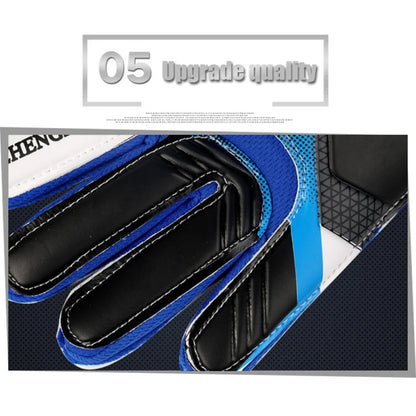 Adults Kids Professional Soccer Goalkeeper Gloves Finger Protection Goal Thickened Latex Football Gloves for futbol futebol Goal